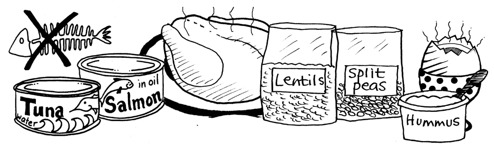 food group proteins